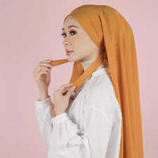 Instant hijab hats long scarf - long,