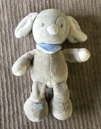 Peluche doudou chien - doudou, gris