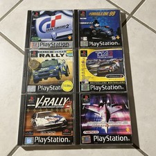 Lot 6 Jeux PlayStation 1 PS1 (gran Turismo 2, Colin MC Rae Rally, Ace Combat…)
