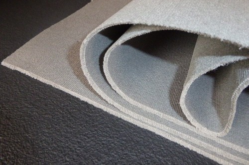 Tapis tissu velours fin - tissu,