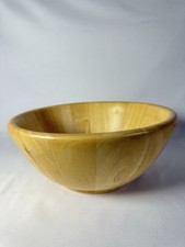 très jolie saladier en bois Orme Fait Main Haute Savoie Pièce Unique Déco Chalet