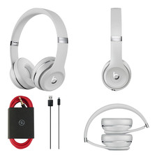 Beats by Dr.Dre Solo3 sans Fil sur Le Oreille Casque - Satin Argent - Très Bon