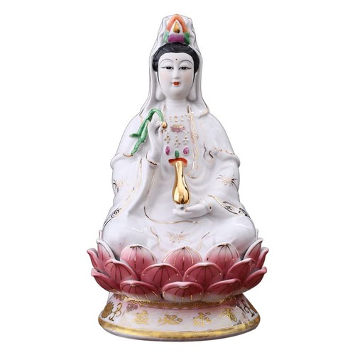 Beautiful guan yin statue - yin,