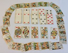 COLLECTION BISTROT ANCIEN JEU DE CARTE TAROT  COMPLET VINTAGE ANNÉES 1970 RARE