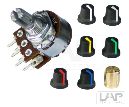 Potentiomètre stéréo - potentiomètre,
