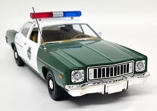 Greenlight 1/18 Plymouth Fury 1975 Capitol City Police Diecast Model Car