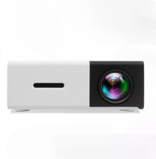 Mini Video Projecteur FULL HD NOIR 1080P HDMI Audio VACANCES Portable Poche