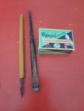 BOITE 21 PLUMES BLANZY-CONTE-GILBERT ET 2 PORTE PLUME EN BOIS ANCIENS