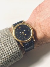 Montre quartz phase de lune