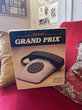 téléphone vintage Noir