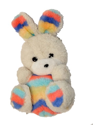 Ancienne peluche lapin joual - lapin,