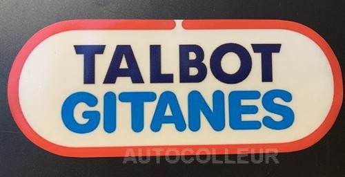 Adhésif sticker talbot - sticker,