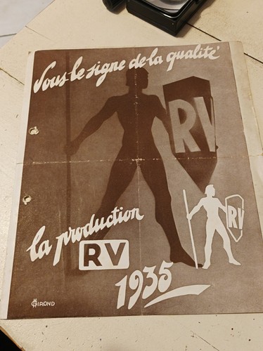 Ancienne publicite prospectus - ancienne,