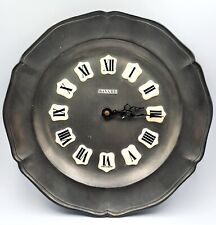 Superbe - Horloge murale en étain d’art - Bayard – Vintage