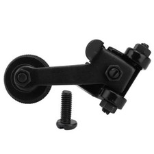 Pied à roulettes en cuir pour