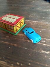 Ancien Petit Garage En Tôle Lithographiée Norev Années 50 (L8)