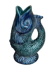 ANCIEN PICHET VASE POISSON SOLIFLORE BROC