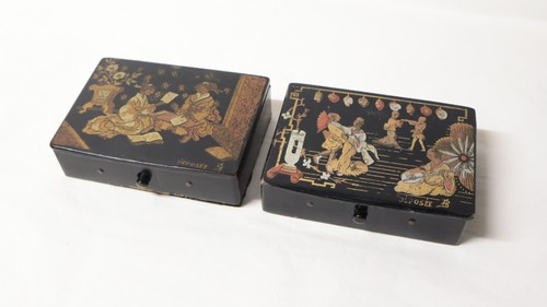 Ancien ensemble boîtes - ancien,