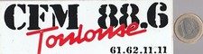 AUTOCOLLANTS Radio. CFM 88.6