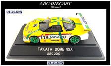 HONDA TAKATA DOME NSX JGTC 2000 N° 18 Jaune/Blanc/Vert - 1:43 EBBRO 43127