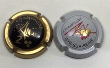 2 CAPSULES DE CHAMPAGNE - AN 2000 - N° 613 (GYE-SUR-SEINE) et 620