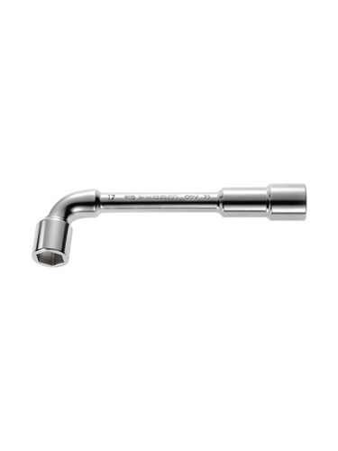 Clé pipe débouchées 6x6 - clé,