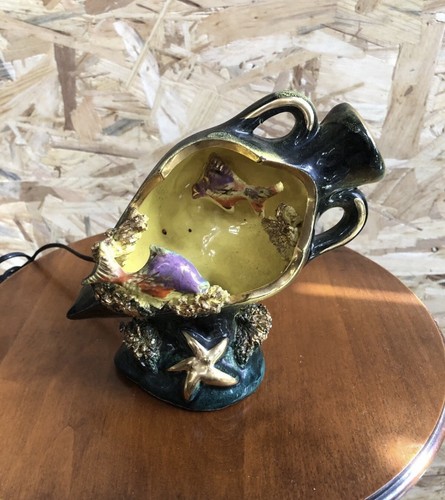 Lampe ancienne style vallauris - style,