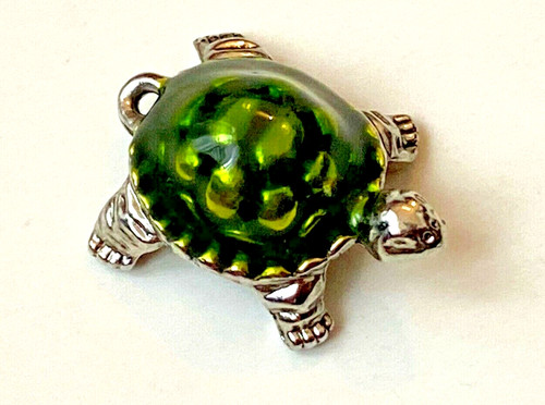 Pendentif tortue vert - vert, &