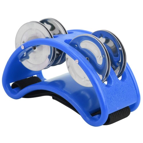 Tambourin pied avec double - tambourin,