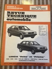 Revue technique LANCIA DELTA 1300 1500 1600 GT IE HF Turbo LX Auto Prisma Delta