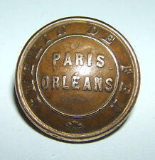 BOUTON DORE CHEMIN DE FER