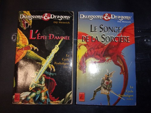 Lot livres poche dungeons - poche, "