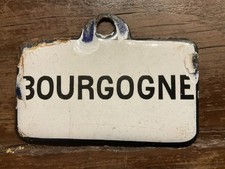 plaque émaillée de Fût de