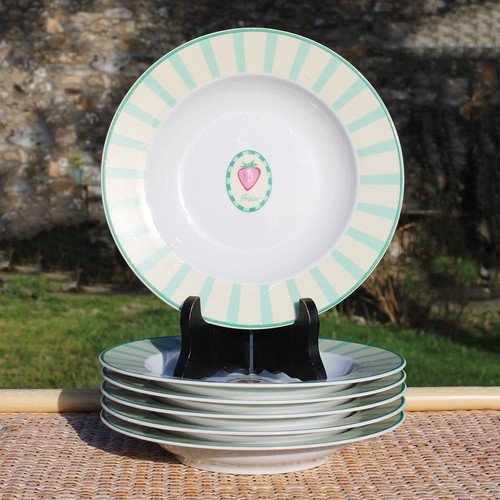 Set assiettes creuses guy - de,