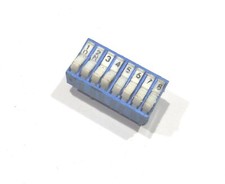 Interrupteur DIL DIP de codage 8 contacts microswitch