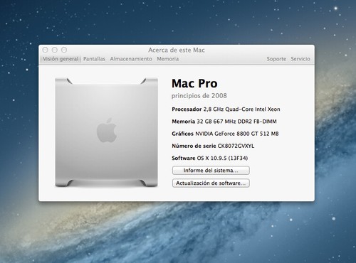 Apple mac pro 2 8 - 3.1, 2,8