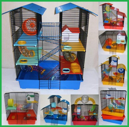 Cage hamster château de - cage,
