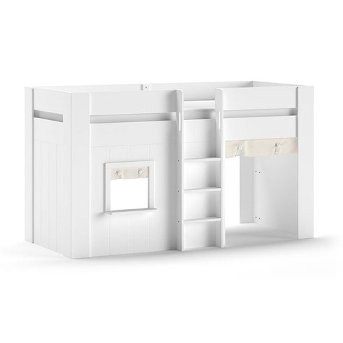 Lit cabane enfant - &, rideaux
