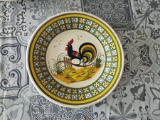 1 assiette  en faïence de