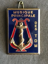 Troupes de marine : ancien insigne de la musique des Troupes de marine 