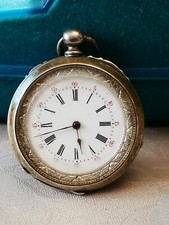 Montre Gousset à Clef en Argent Poinçon Crabe MAISON D ORLOGERIE CHARLET 