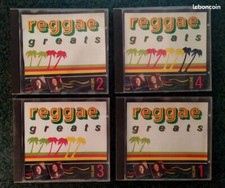 Lot 4 CD REGGAE GREATS titres