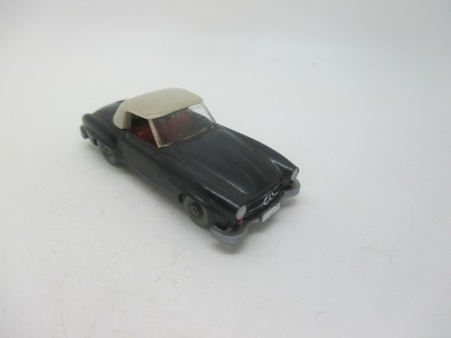 Wiking 190sl coupé noir - mb,