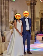 Robe de mariée Pronovias – San Patrick, Taille 38/40 excellent état  champagne