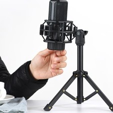  Pied De Micro Bureau Support Table Pour Microphone Pieds Portable