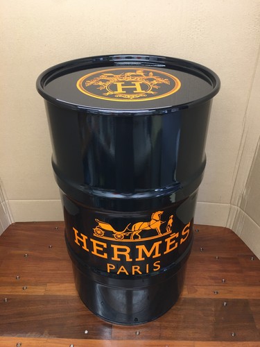 Baril déco hermes métal - baril,