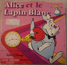 Film Super 8: Alice et le lapin blanc, couleur, sonore vf, walt Disney