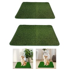 Tapis d'entraînement en gazon artificiel pour chien, accessoire pour
