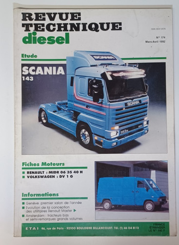 Revue technique diesel scania - technique,