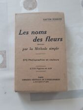 LES NOMS DES FLEURS- Gaston Bonnier- 